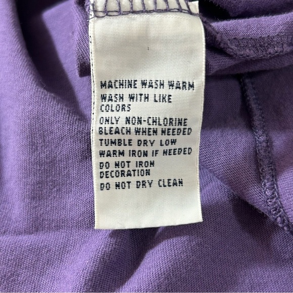 POLO Ralph Lauren Men's V-Neck T-shirt Short Sleeve Purple Size Small - Picture 4 of 7